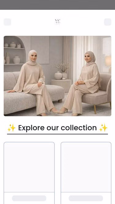 Screenshot of yasmina.store