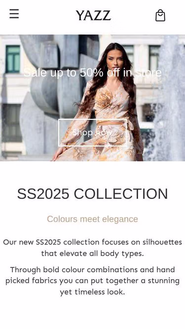 Screenshot of yazz.co.uk