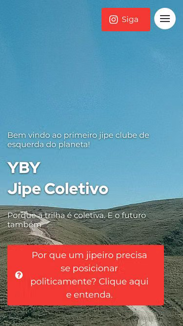 Screenshot of yby.net.br
