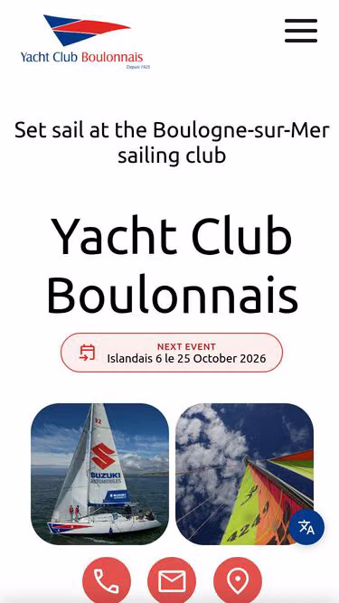 Screenshot of ycb.fr