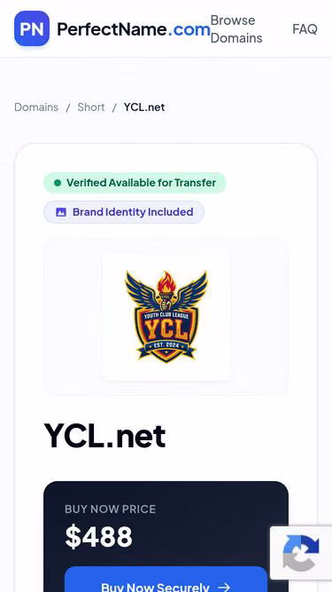 Screenshot of ycl.net