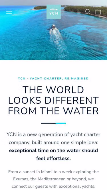 Screenshot of ycn.miami