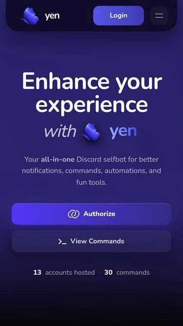 Screenshot of yen.pics