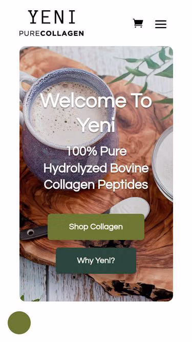 Screenshot of yeni.co.za