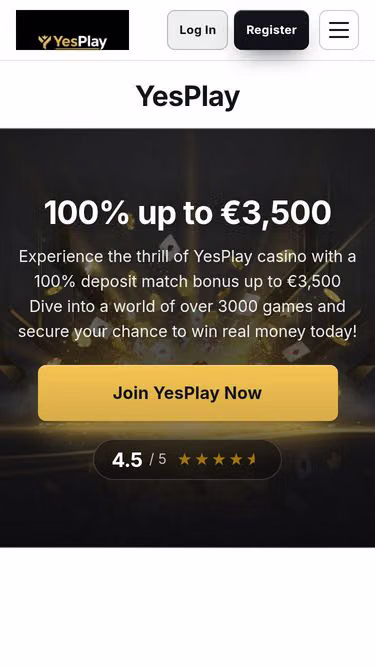 Screenshot of yesplay.monster