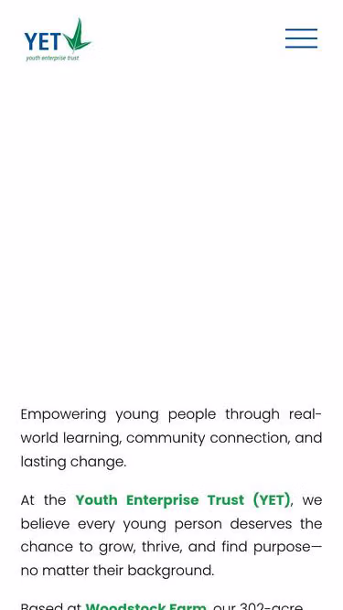 Screenshot of yet.org.au