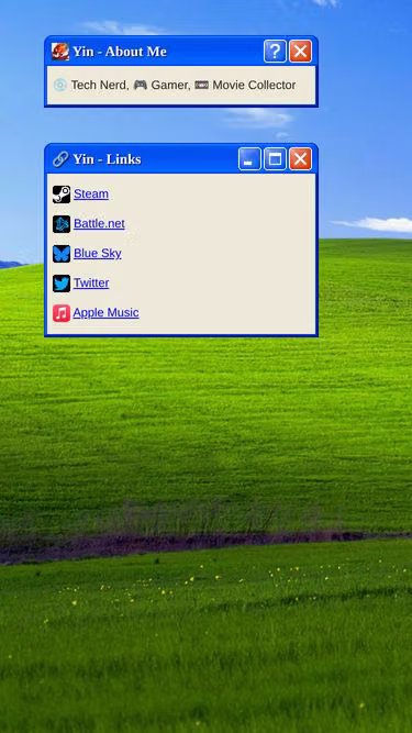 Screenshot of yin.sk