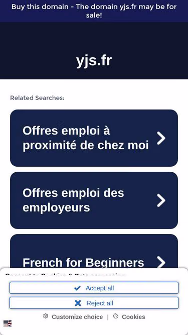 Screenshot of yjs.fr