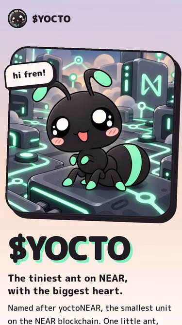 Screenshot of yocto.fun
