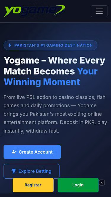 Screenshot of yogame.vu
