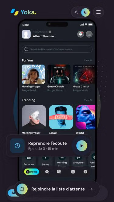 Screenshot of yoka.cd