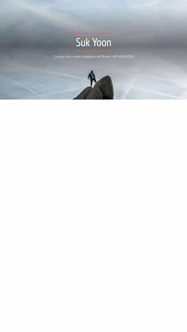 Screenshot of yoon.dk