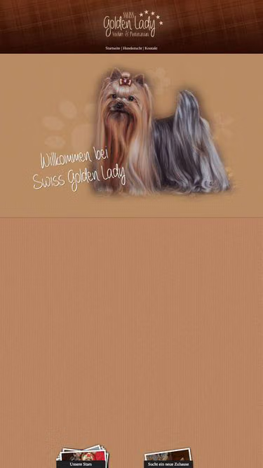 Screenshot of yorkshireterrier.ch