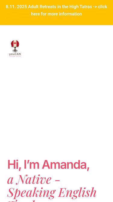Screenshot of youcan.sk