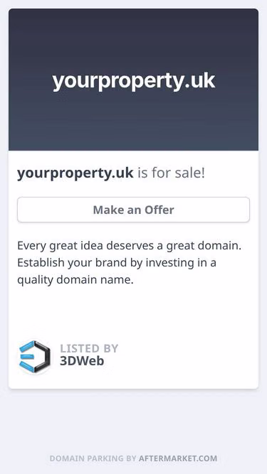 Screenshot of yourproperty.uk