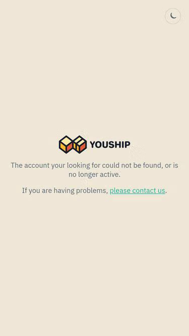 Screenshot of youship.app