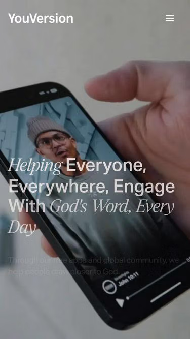 Screenshot of youversion.org