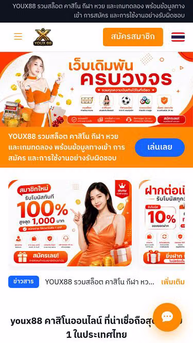 Screenshot of youx88.digital