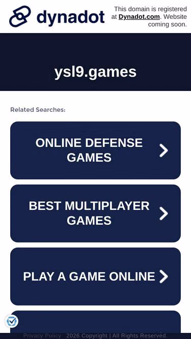 Screenshot of ysl9.games