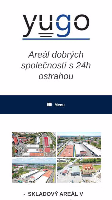 Screenshot of yugo.cz