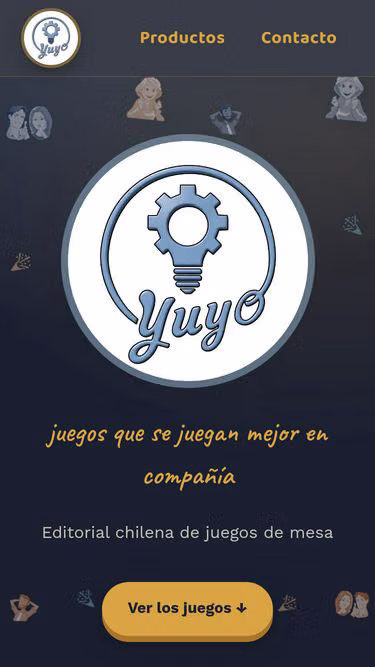 Screenshot of yuyo.cl