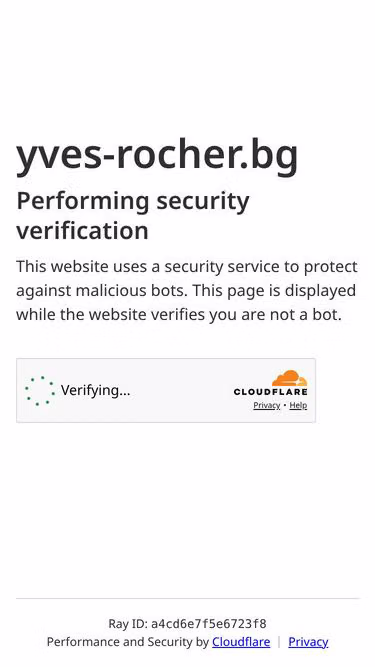 Screenshot of yves-rocher.bg