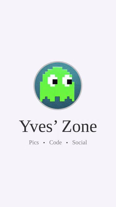 Screenshot of yves.zone