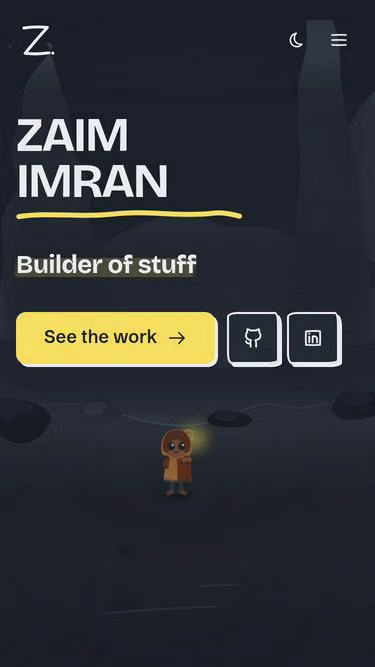 Screenshot of zaim.no