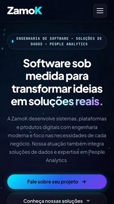 Screenshot of zamok.com.br
