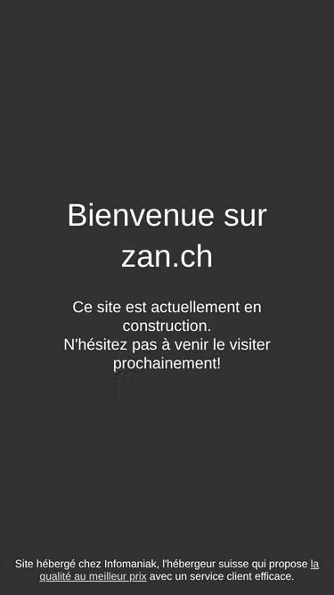 Screenshot of zan.ch