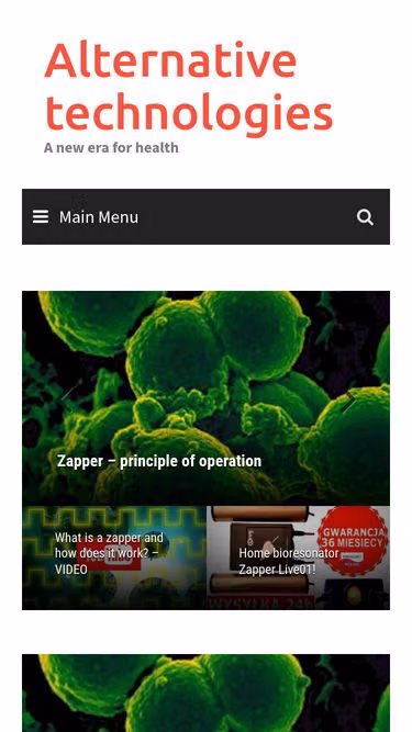 Screenshot of zapper.com.pl