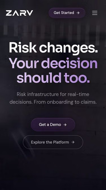 Screenshot of zarv.co