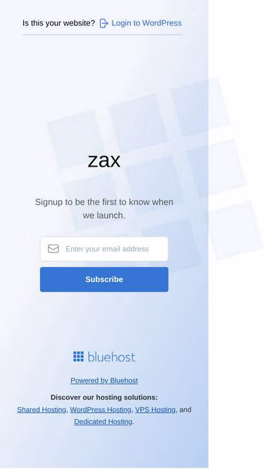 Screenshot of zax.quest
