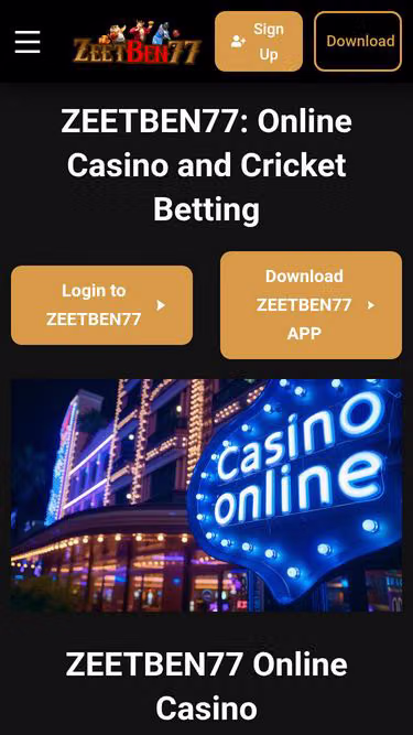 Screenshot of zeetben77.net