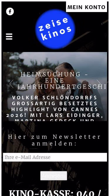 Screenshot of zeise.de