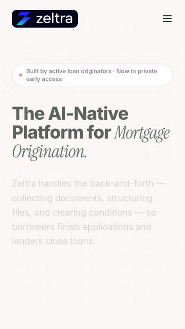 Screenshot of zeltra.io