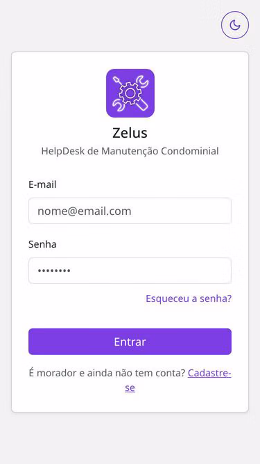 Screenshot of zelus.api.br