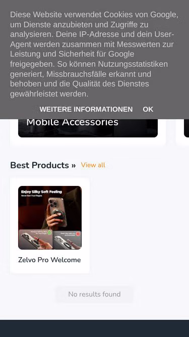 Screenshot of zelvo.pro