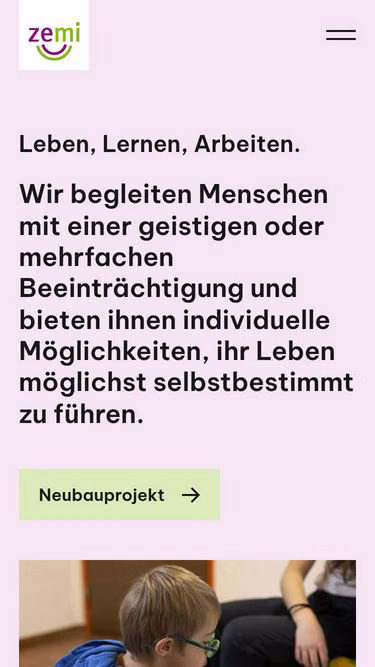 Screenshot of zemi.ch