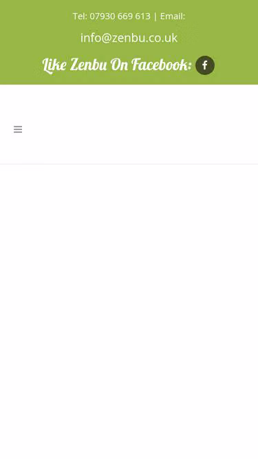 Screenshot of zenbu.co.uk
