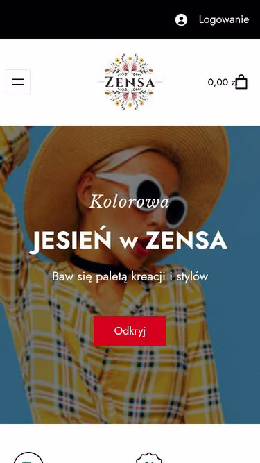 Screenshot of zensa.pl