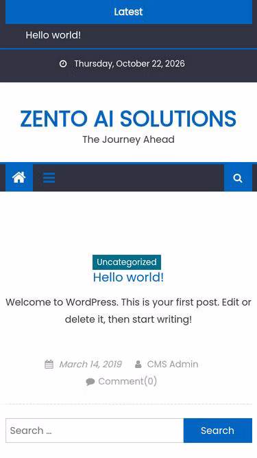 Screenshot of zento.solutions