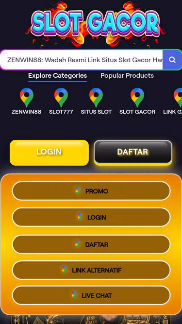 Screenshot of zenwin88.live