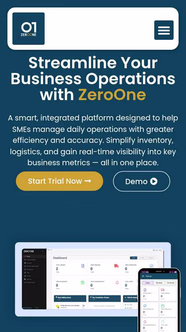 Screenshot of zero1.com.my