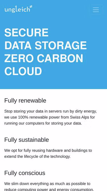 Screenshot of zerocarbon.shop