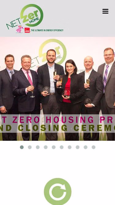 Screenshot of zeroenergy.ca