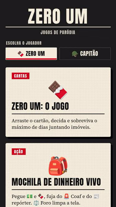 Screenshot of zeroum.fyi