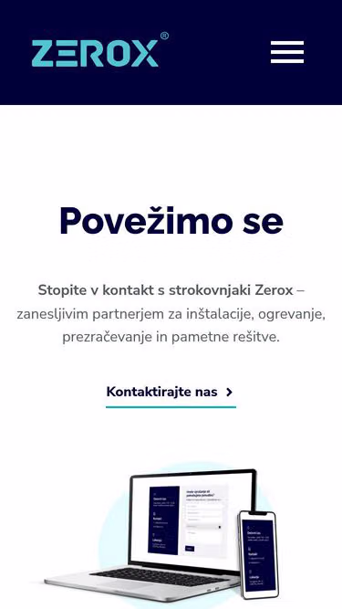 Screenshot of zerox.si