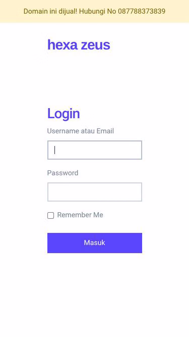 Screenshot of zeus.id