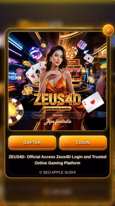 Screenshot of zeus4d.com